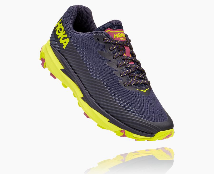 Tenis Trail Hoka One One Feminino Azul Marinho - Torrent 2 - 879-QWBSIC